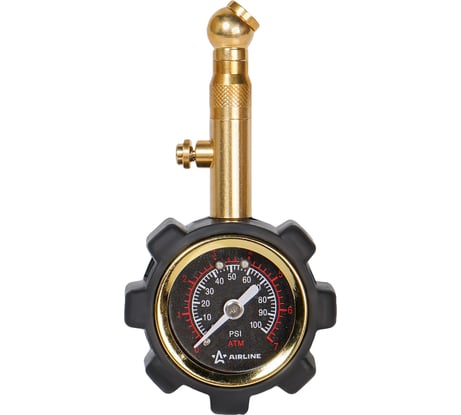 Стрелочный манометр Airline PRO 7АТМ, 40 мм, с клапаном сброса AEAS001