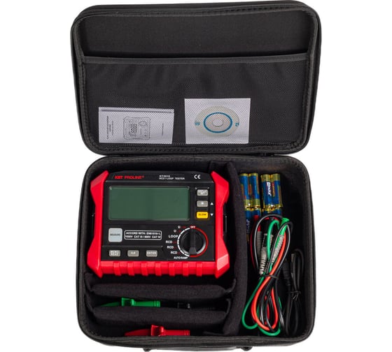 Цифровой тестер сопротивления изоляции КВТ KT 5910 PROLINE 87241