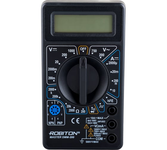 Мультиметр Robiton MASTER DMM-200 13354