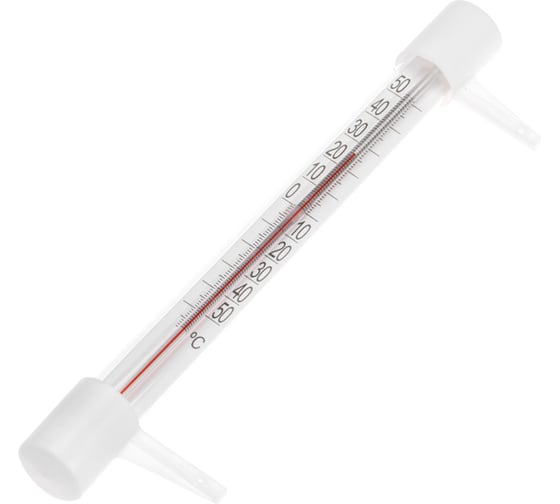 Оконный термометр REXANT Ø20мм, полистирольная шкала, крепление на гвоздик 70-0502