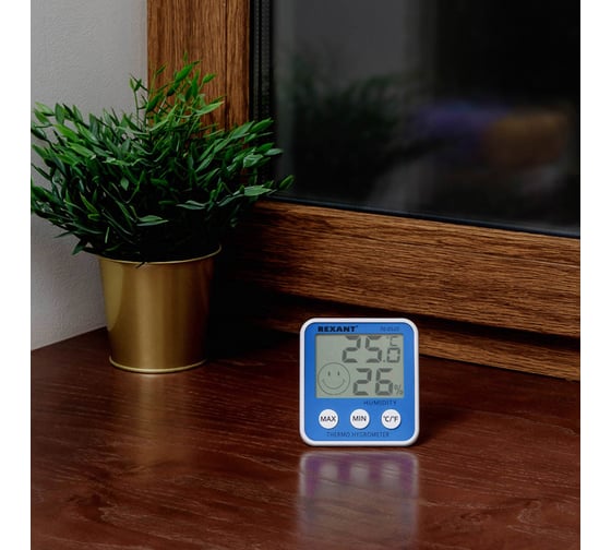 Комнатная метеостанция REXANT RX-108 70-0520