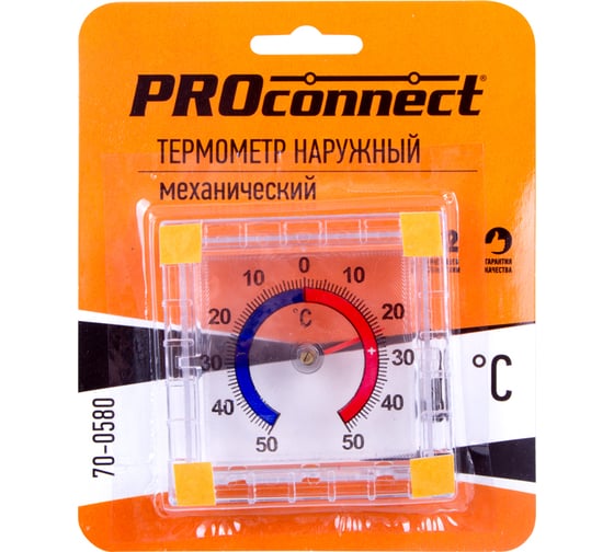 Наружный механический термометр PROCONNECT 70-0580