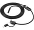 Водонепроницаемый эндоскоп DEKO WEC-1 1м, Micro USB, USB, Type-C 065-0153 1
