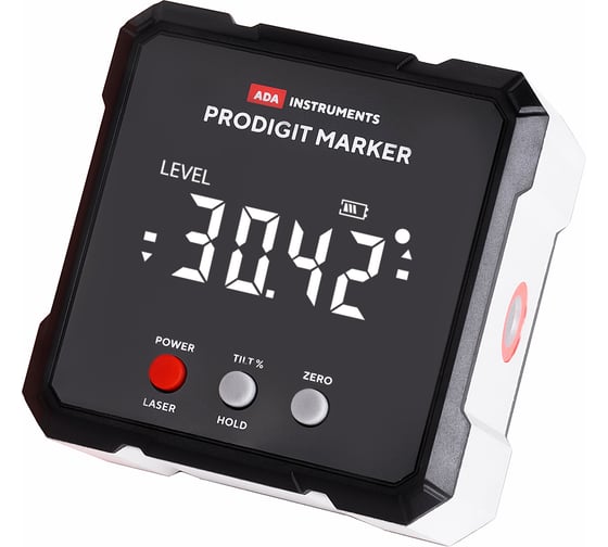 Электронный уровень с лазерным маркером ADA ProDigit MARKER А00671