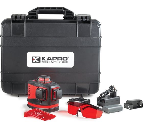 Лазерный уровень Kapro 3D, в кейсе 883H