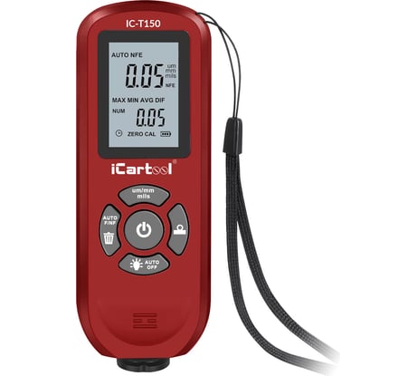 Толщиномер лакокрасочных покрытий iCarTool Fe/NFe IC-T150
