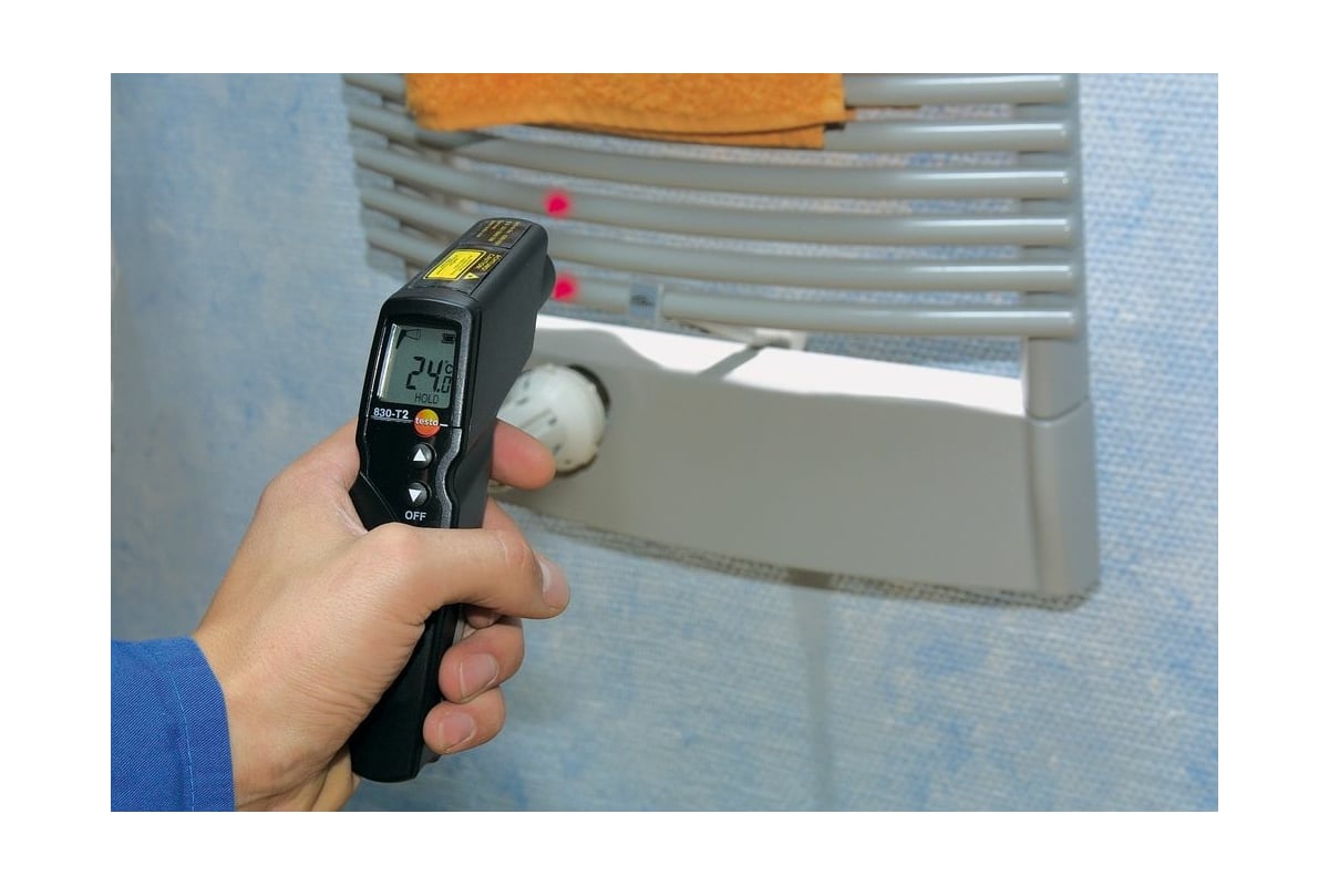 Инфракрасный термометр Testo 830-T2 00000002393 - выгодная цена, отзывы ...