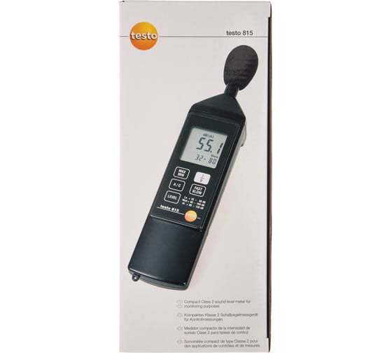 Измеритель уровня шума Testo 815