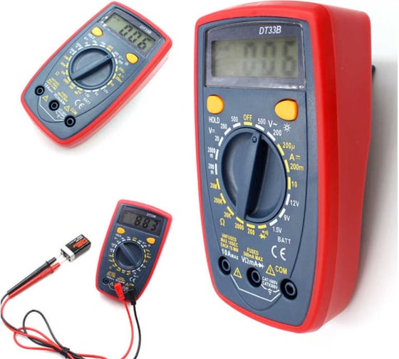 Цифровой мультиметр WHDZ DT33B 1