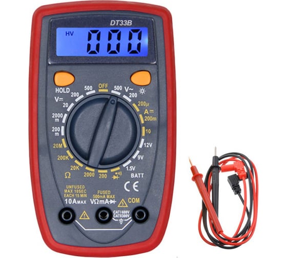 Цифровой мультиметр WHDZ DT33B