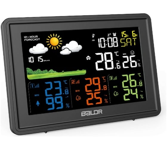 Беспроводная метеостанция BALDR B0359WST4H4PR-BLACK