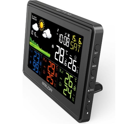 Беспроводная метеостанция BALDR B0359WST4H4PR-BLACK