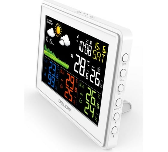 Беспроводная метеостанция BALDR B0359WST4H4PR-WHITE