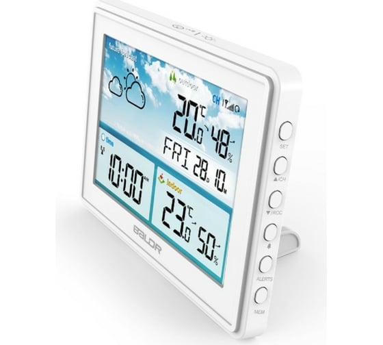 Беспроводная метеостанция BALDR B0359WST2H2R-WHITE