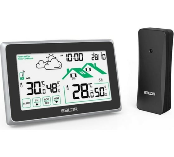 Беспроводная метеостанция BALDR B0340ST2H2R-V8-BLACK
