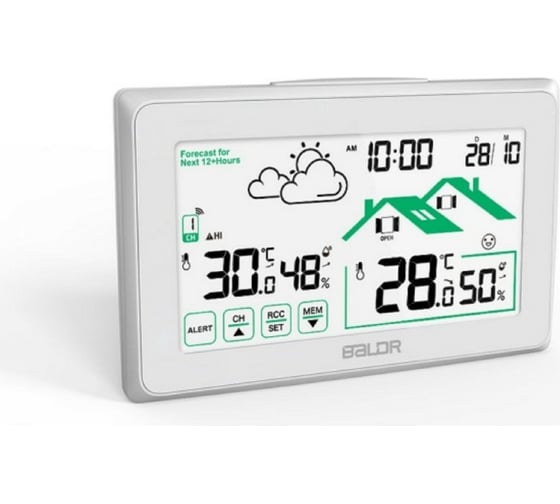 Беспроводная метеостанция BALDR B0340ST2H2R-V8-WHITE