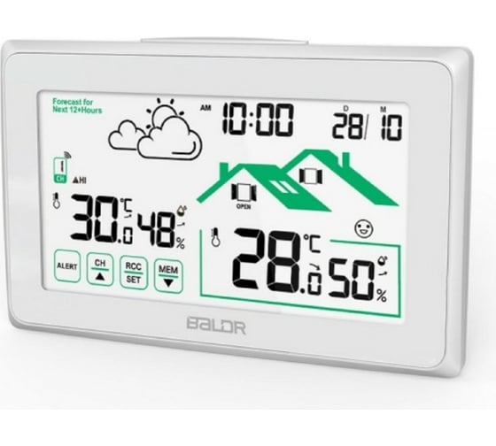 Беспроводная метеостанция BALDR B0340ST2H2R-V8-WHITE