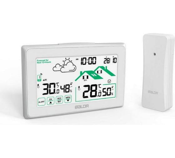 Беспроводная метеостанция BALDR B0340ST2H2R-V8-WHITE