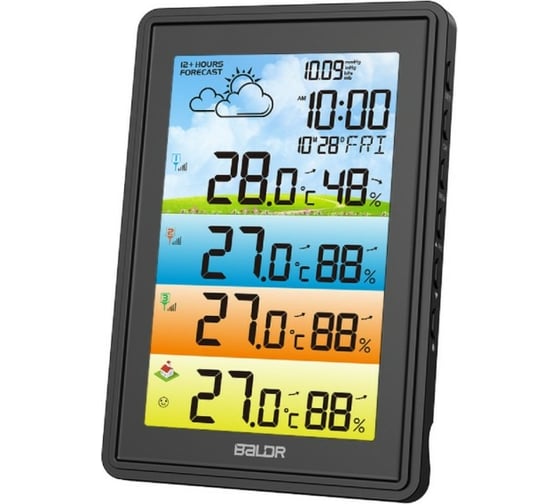 Беспроводная метеостанция BALDR B0360WST4H4PR-BLACK