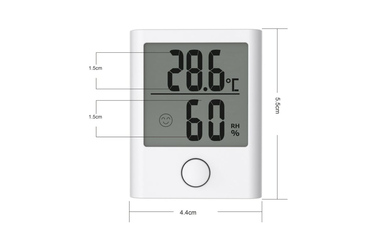  термогигрометр BALDR B0134TH-WHITE - выгодная цена, отзывы .