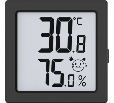 Цифровой термогигрометр с внешним датчиком BALDR B0387TH-BLACK