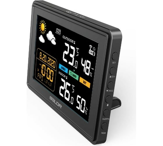 Беспроводная метеостанция BALDR B0359WST2H2PR-BLACK