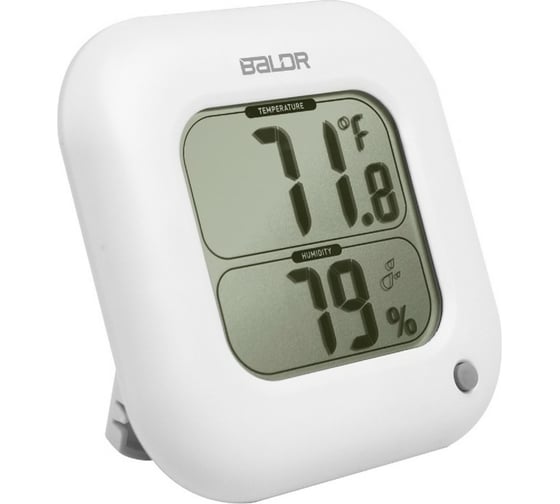 Цифровой термогигрометр BALDR B0323H-WHITE 1