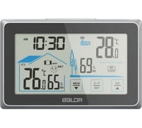 Беспроводная метеостанция с индикатором BALDR B0340ST2H2-BLACK