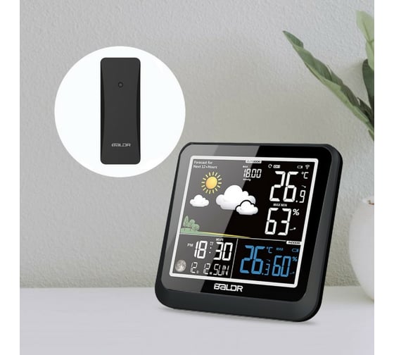 Беспроводная метеостанция BALDR B0336WST2H2P