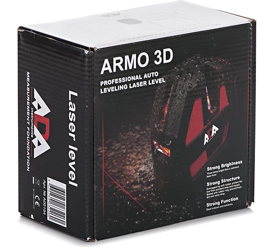Лазерный уровень ADA ARMO 3D А00194