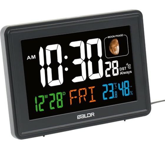 Часы с функцией термометра BALDR B0359STHR-BLACK