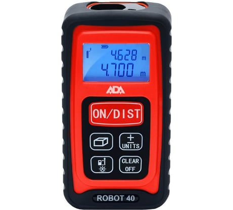 Лазерный дальномер / рулетка ADA Robot 40 А00241
