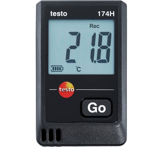 Логгер данных температуры/влажности Testo 174 H 00000002156 0572 6560