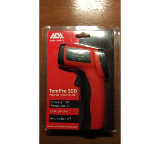 Инфракрасный пирометр ADA TemPro 300 А00222 10