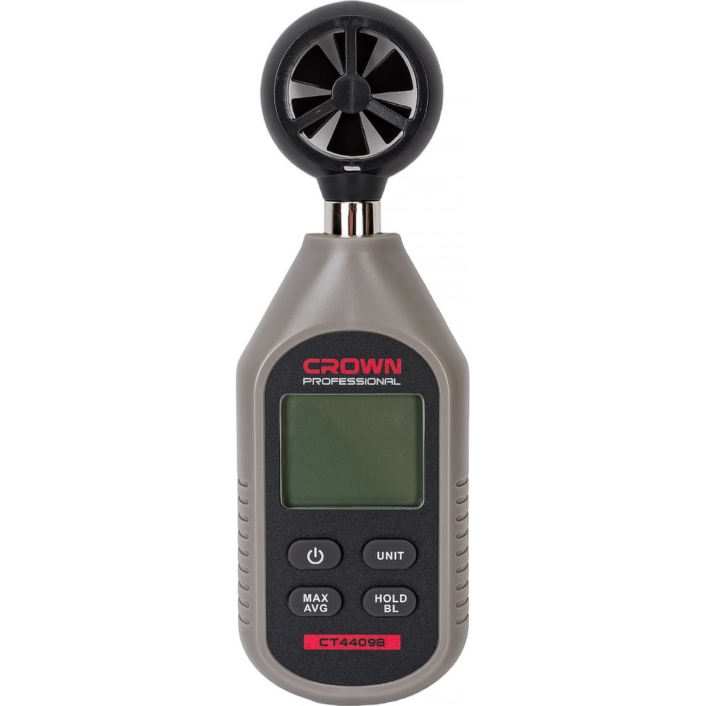 Измеритель анемометр-термометр скорости потока воздуха Crown CT44098 ...