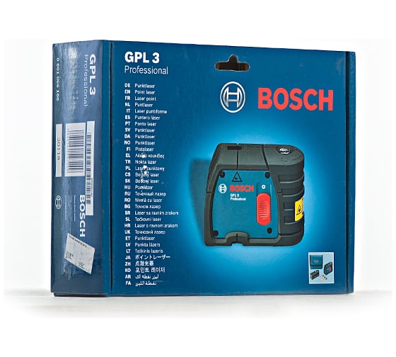 Точечный лазерный нивелир Bosch GPL 3 0.601.066.100