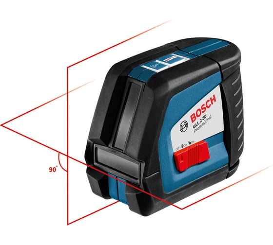Лазерный нивелир Bosch GLL 2-50 + держатель BM 1 0.601.063.102