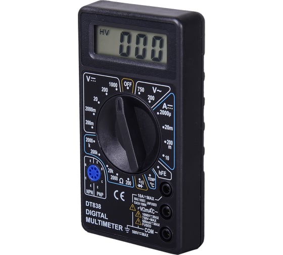 Мультиметр Ресанта ТЕК DT 838 61/10/513