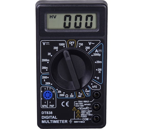 Мультиметр Ресанта ТЕК DT 838 61/10/513