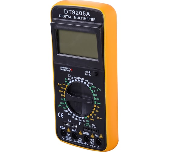Мультиметр Ресанта ТЕК DT 9205A 61/10/506