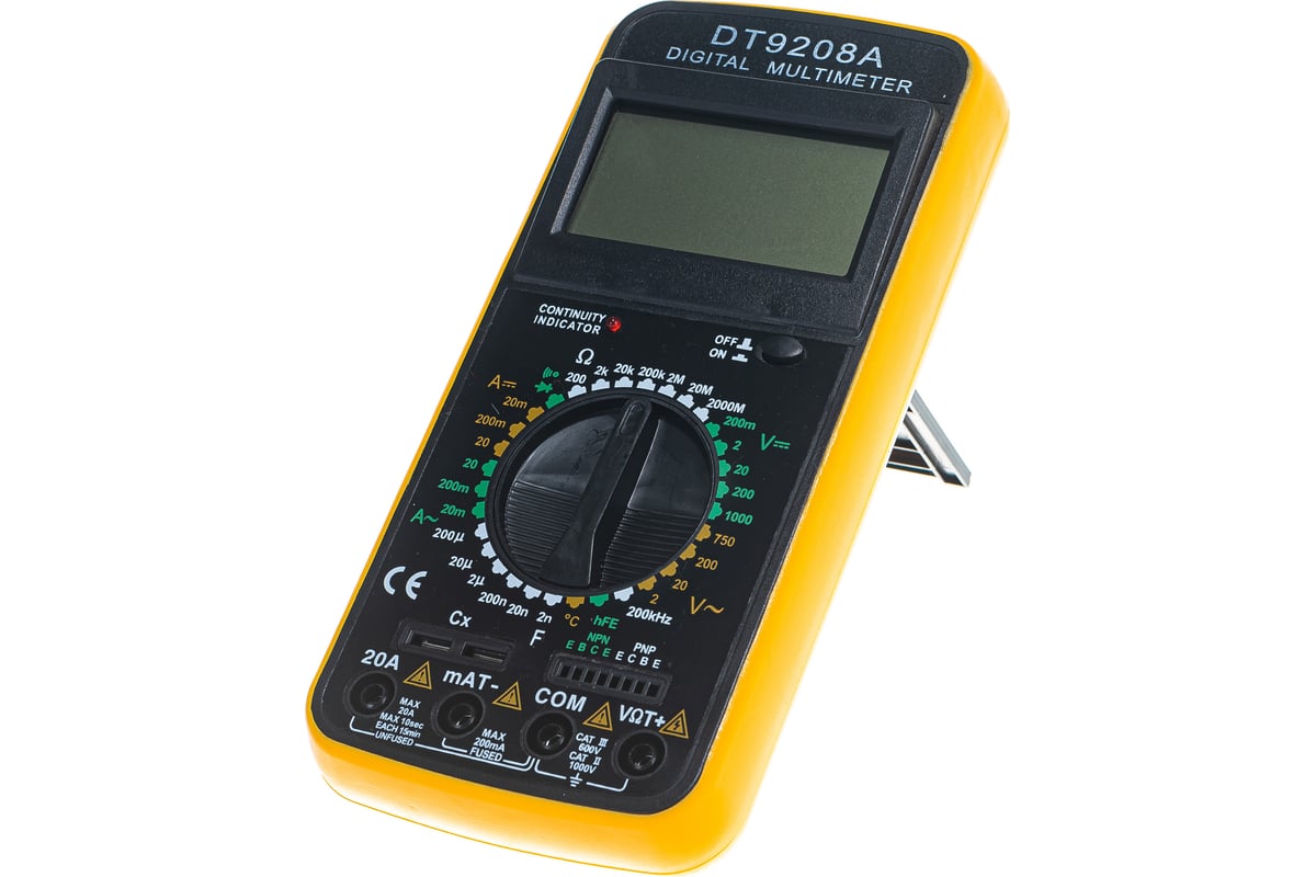 Мультиметр Digital Tech DT9208A за 6 860 тнг.