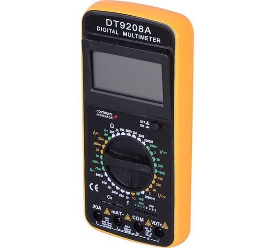 Мультиметр Ресанта ТЕК DT 9208A 61/10/507