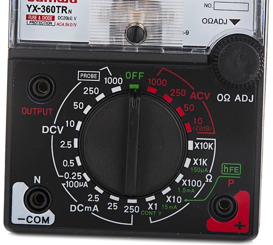 Мультиметр ТЕК YX 360 TRn 61/10/220