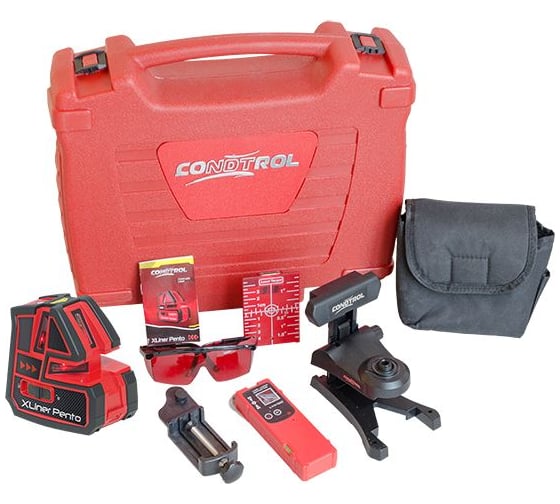Мультипризменный лазерный нивелир CONDTROL XLiner PENTO SET