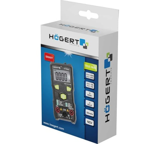 Цифровой мультиметр HOEGERT TECHNIK SMART HT1E605