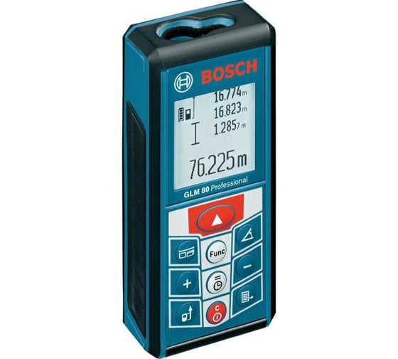 Набор Bosch 5 в 1: дальномер GLM 80, линейный лазерный нивелир GLL 3-80 + универсальный держатель BM1, детектор GMS 120, кейс 0.615.994.D94