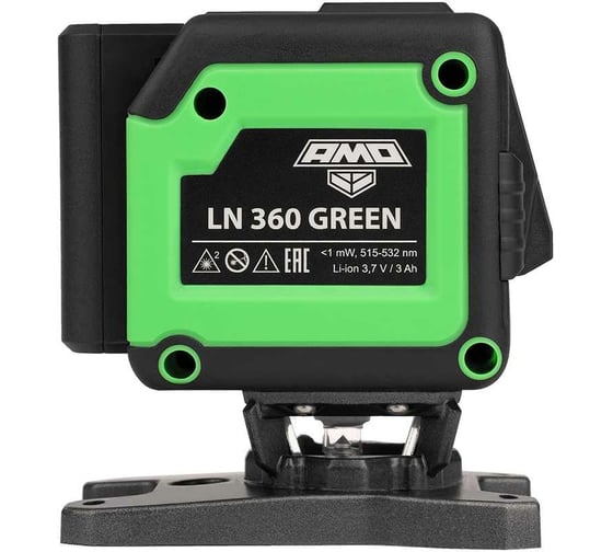 Лазерный нивелир AMO LN 360 GREEN 851674