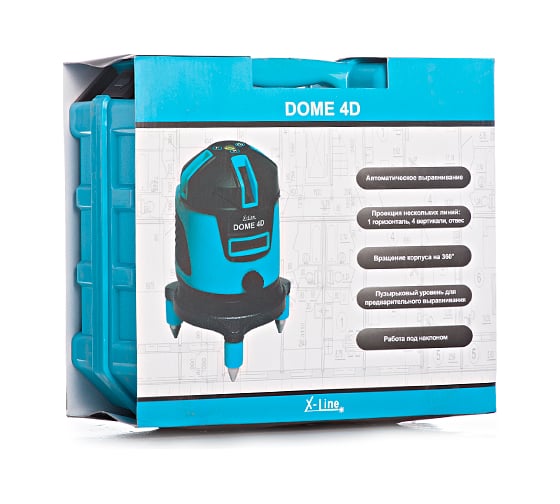 Построитель лазерных плоскостей X-Line Dome 4D X00127