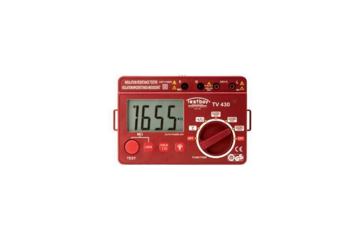 Прибор для проверки сопротивления изоляции TESTBOY TV 430N - выгодная ...