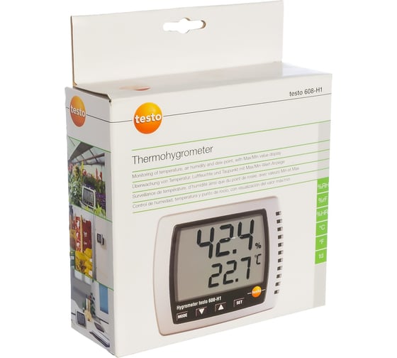Термогигрометр Testo 608-H1 с поверкой 0560 6081П к0000013082